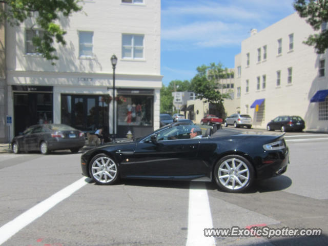 Aston Martin Vantage spotted in Greenwich, Connecticut