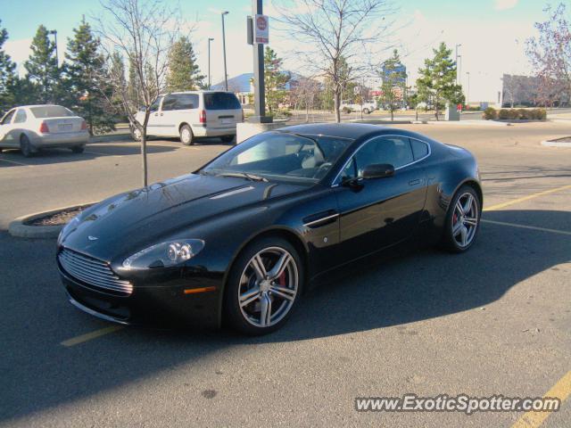 Aston Martin Vantage spotted in Edmonton, Canada