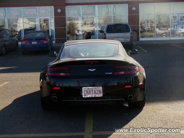 Aston Martin Vantage spotted in Edmonton, Canada