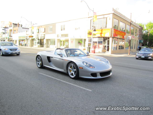 Porsche Carrera GT spotted in Toronto, Canada