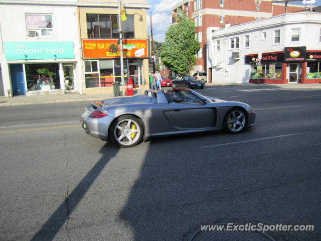 Porsche Carrera GT spotted in Toronto, Canada