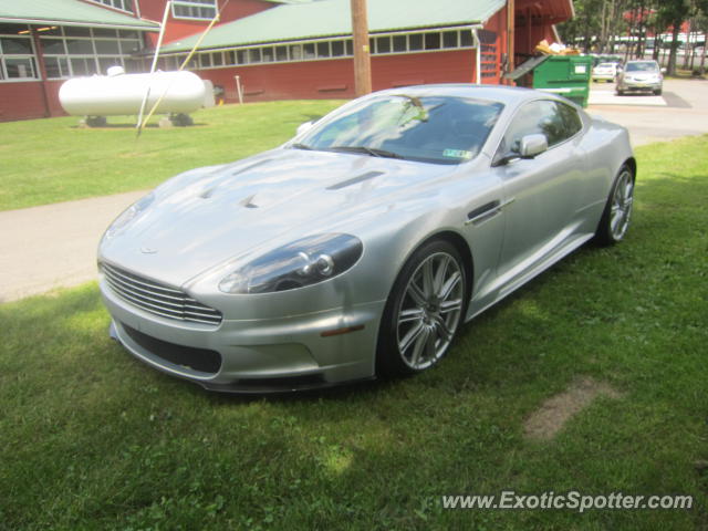 Aston Martin DBS spotted in Poconos, Pennsylvania