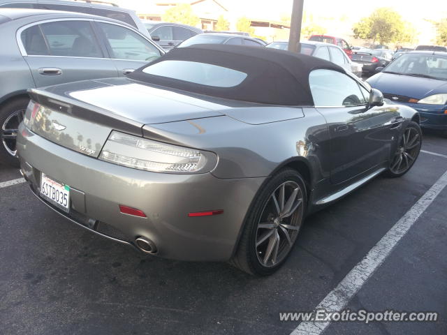 Aston Martin Vantage spotted in Riverside, California