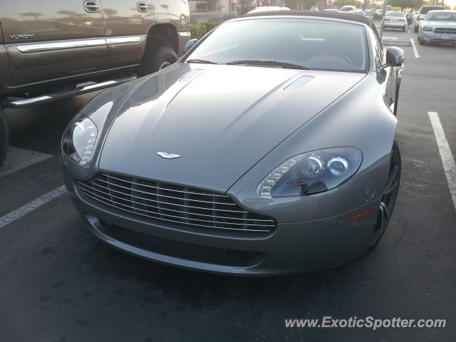 Aston Martin Vantage spotted in Riverside, California