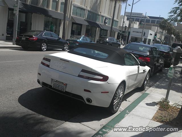 Aston Martin Vantage spotted in Beverly Hills, California