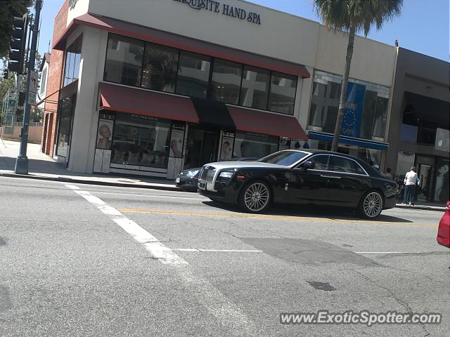 Rolls Royce Phantom spotted in Beverly Hills, California