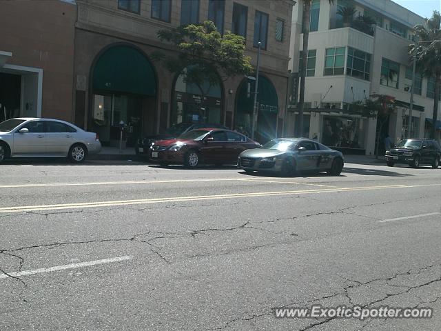 Audi R8 spotted in Beverly Hills, California