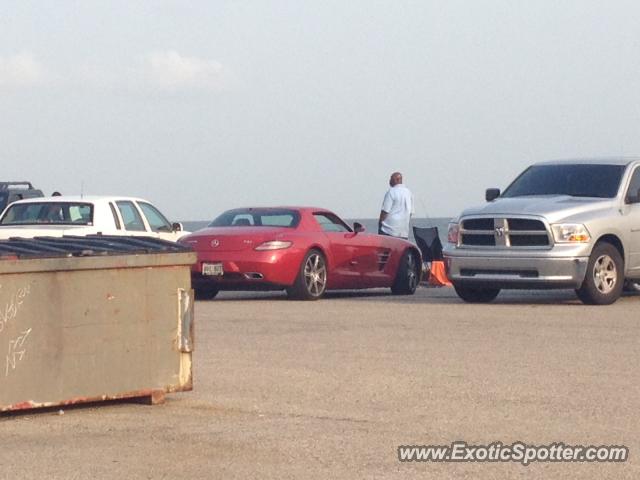 Mercedes SLS AMG spotted in Lakeview, Louisiana