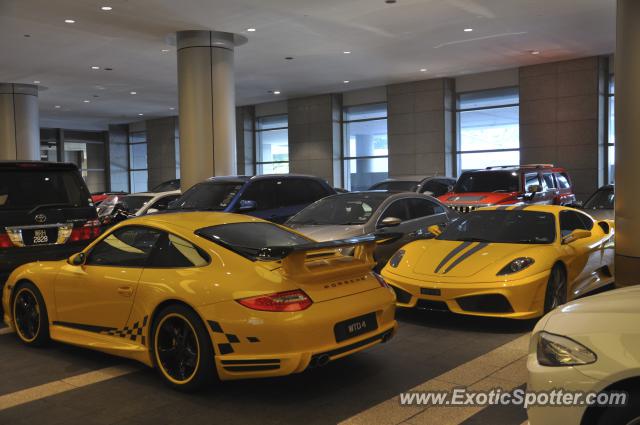 Ferrari F430 spotted in Bukit Bintang KL, Malaysia