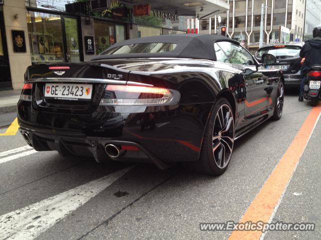 Aston Martin DBS spotted in Geneva, Switzerland