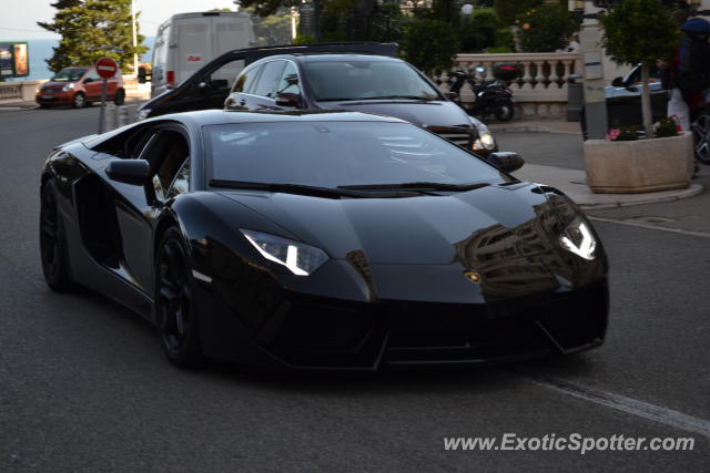 Lamborghini Aventador spotted in Monte Carlo, Monaco