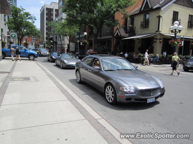 Maserati Quattroporte spotted in Toronto, Canada