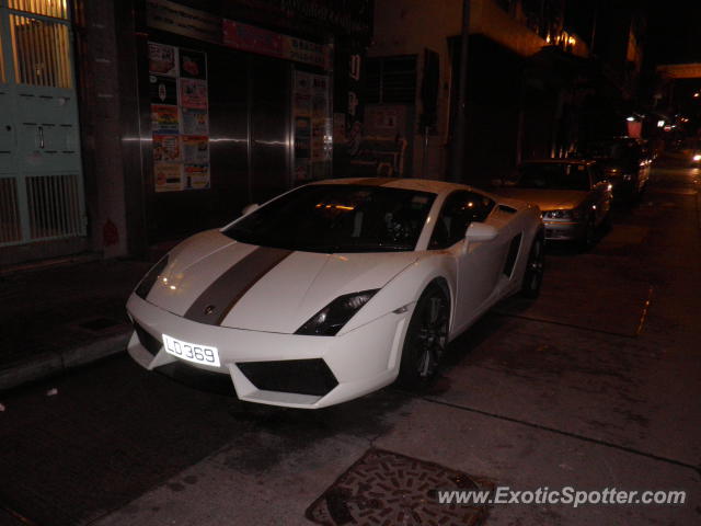 Lamborghini Gallardo spotted in Hong Kong, China