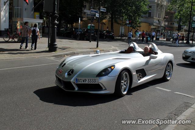 Mercedes SLR spotted in Berlin, Germany