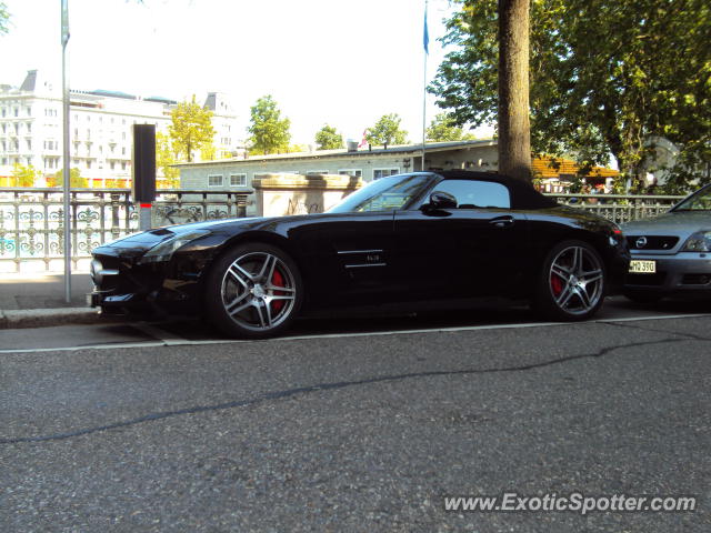 Mercedes SLS AMG spotted in Zurich, Switzerland