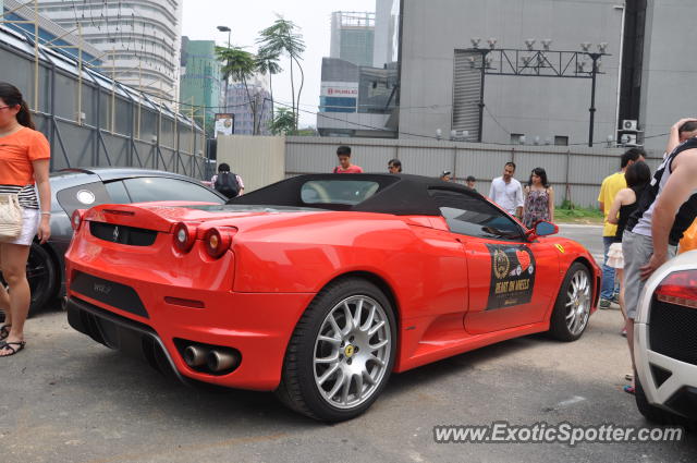 Ferrari F430 spotted in Bukit Bintang KL, Malaysia