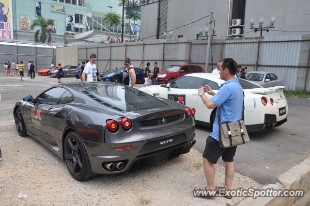 Ferrari F430 spotted in Bukit Bintang KL, Malaysia