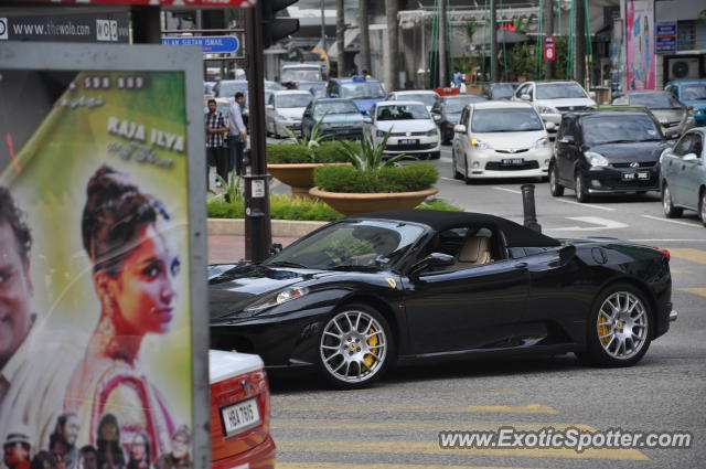 Ferrari F430 spotted in Bukit Bintang KL, Malaysia