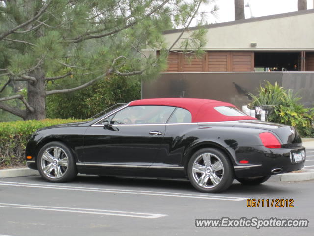 Bentley Continental spotted in Del Mar, California