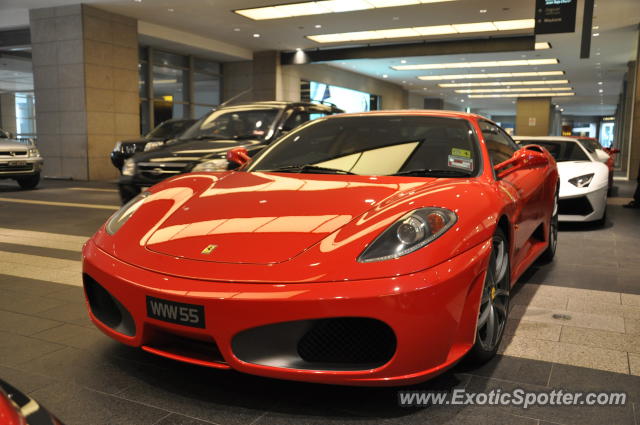 Ferrari F430 spotted in Bukit Bintang KL, Malaysia