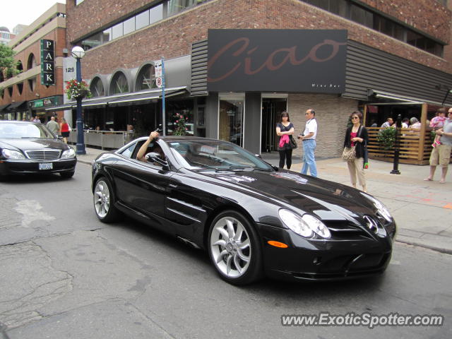 Mercedes SLR spotted in Toronto, Canada