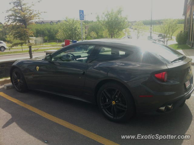 Ferrari FF spotted in Calgary, Canada