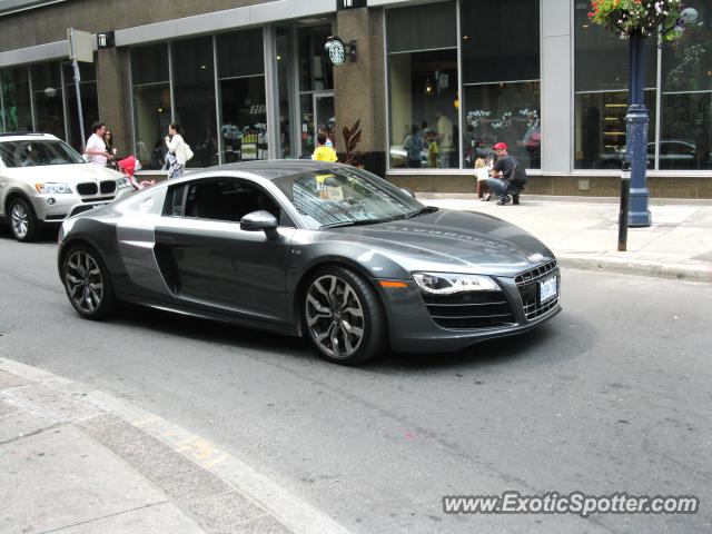 Audi R8 spotted in Toronto Ontario, Canada