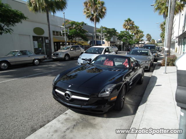 Mercedes SLS AMG spotted in Beverly Hills, California