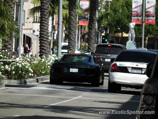 Audi R8 spotted in Beverly Hills, California