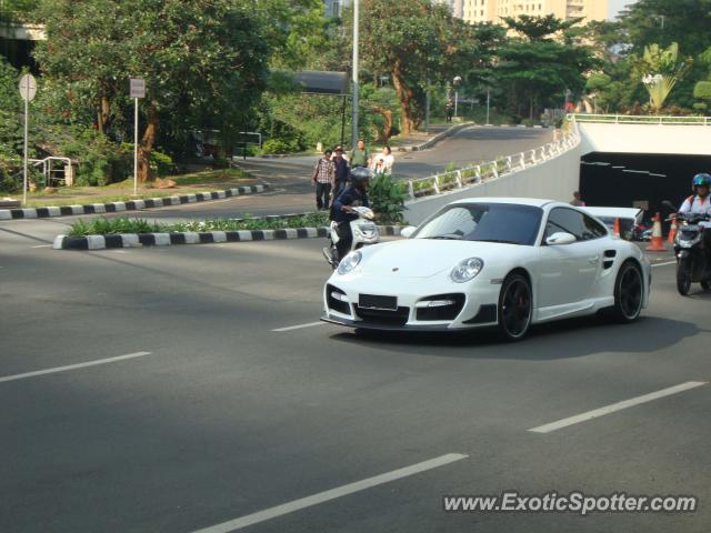 Porsche 911 Turbo spotted in Jakarta, Indonesia