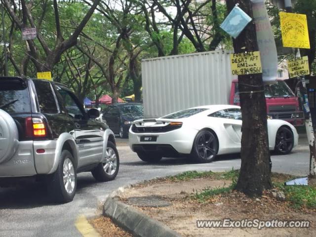 Mclaren MP4-12C spotted in Kuala Lumpur, Malaysia