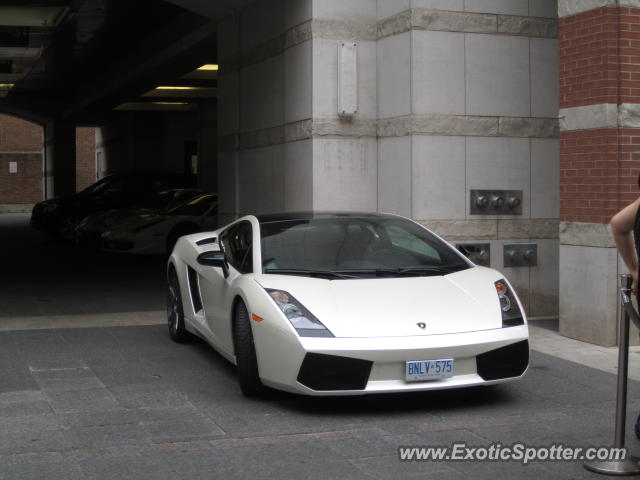 Lamborghini Gallardo spotted in Toronto, Canada