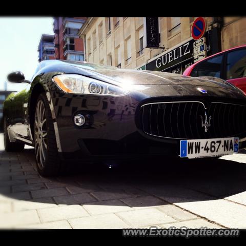 Maserati GranCabrio spotted in Valenciennes, France