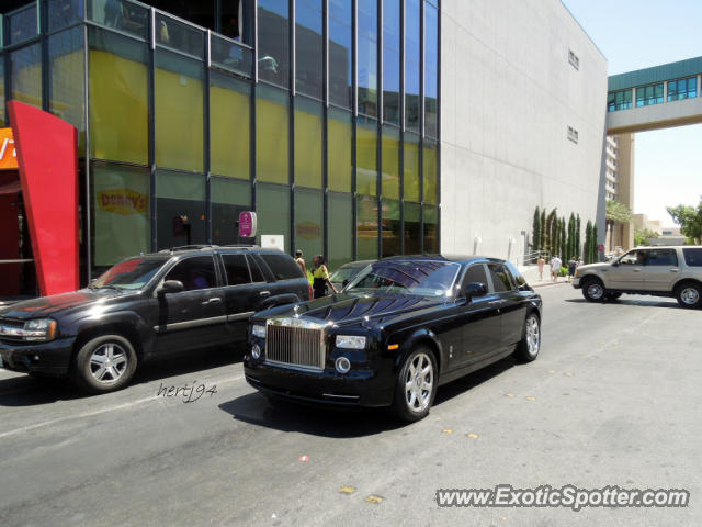 Rolls Royce Phantom spotted in Las Vegas, Nevada