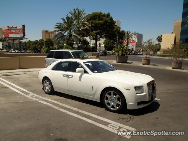 Rolls Royce Ghost spotted in Las Vegas, Nevada