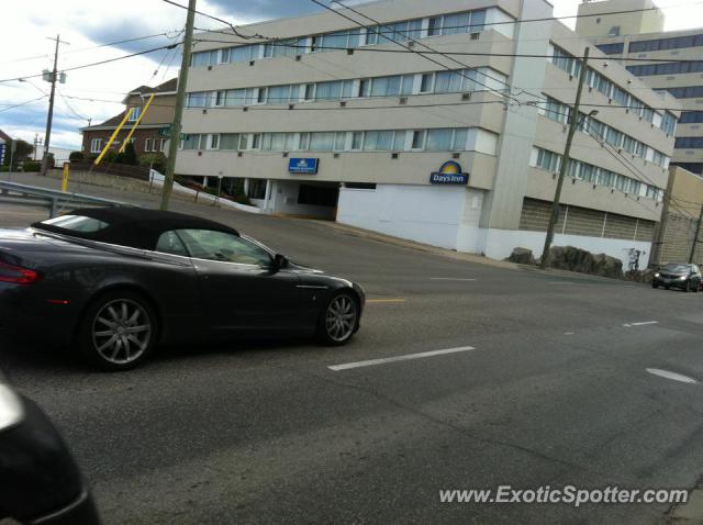 Aston Martin DB9 spotted in Timmins, Canada