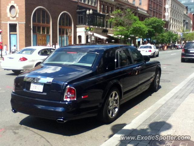 Rolls Royce Phantom spotted in Boston, Massachusetts