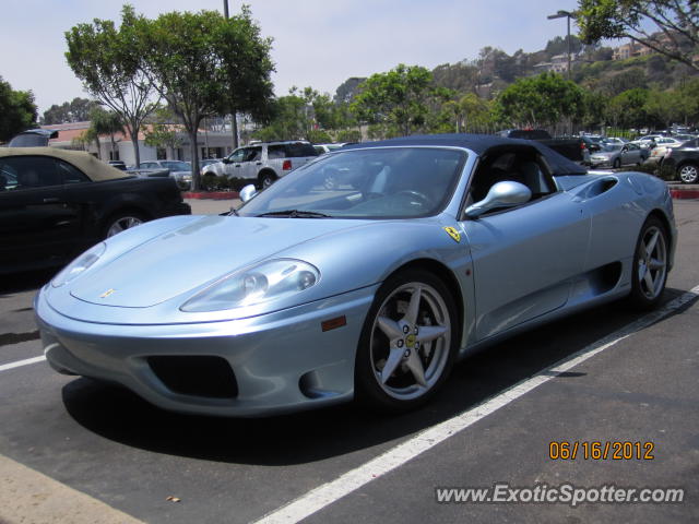 Ferrari 360 Modena spotted in Del Mar, California