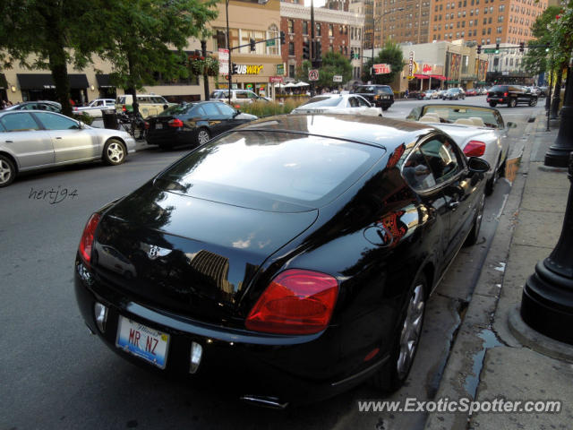 Bentley Continental spotted in Chicago, Illinois