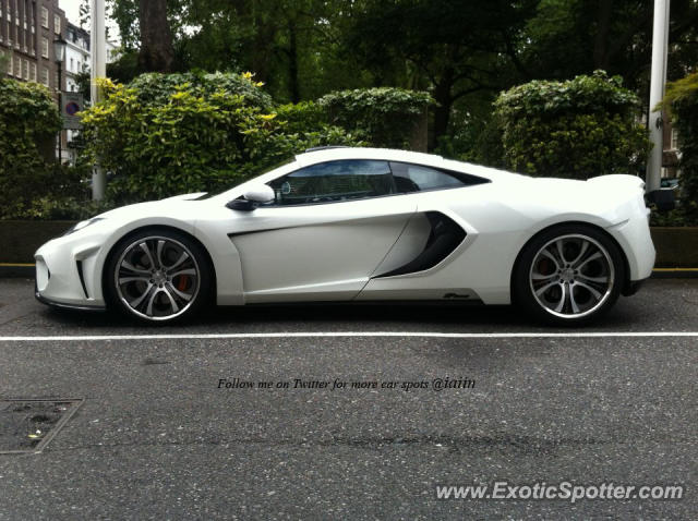 Mclaren MP4-12C spotted in London, United Kingdom