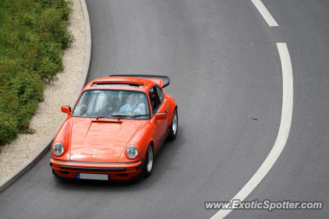 Porsche 911 spotted in Le Vigeant, France