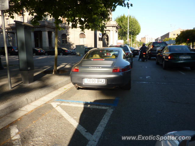 Porsche 911 spotted in Barcelona, Spain