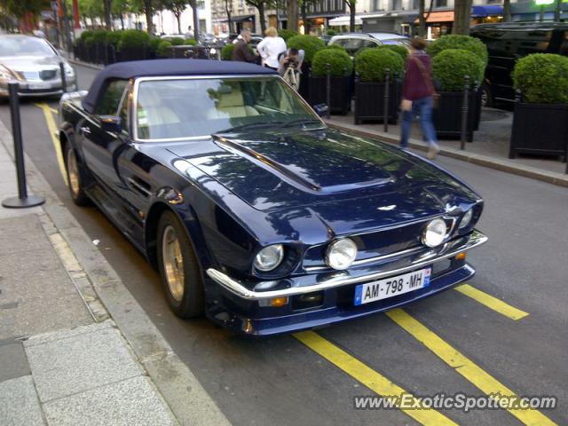 Aston Martin Vantage spotted in Paris, France