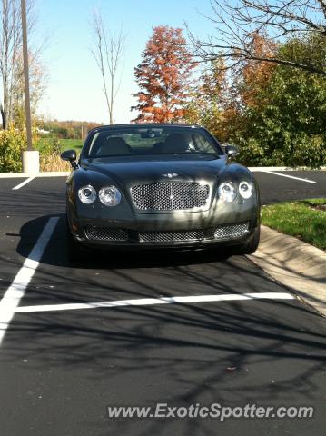 Bentley Continental spotted in Carmel, Indiana