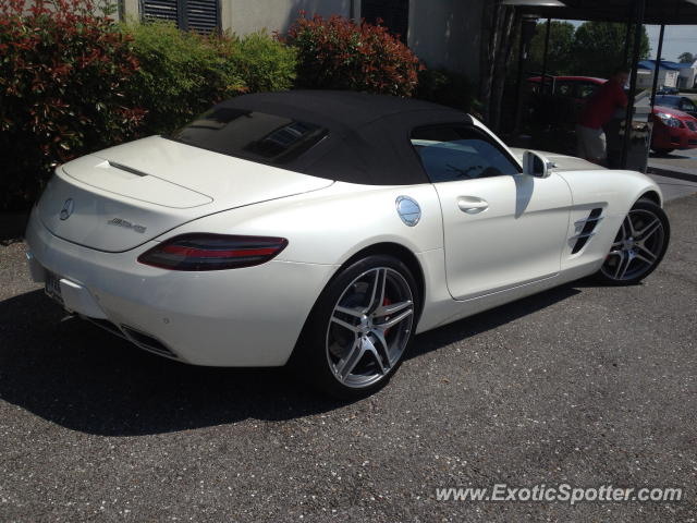 Mercedes SLS AMG spotted in Metairie, Louisiana