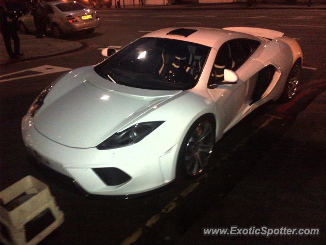 Mclaren MP4-12C spotted in London, United Kingdom