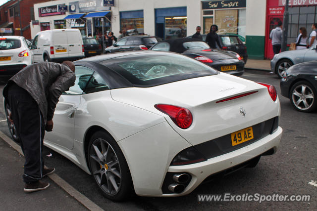 Ferrari California spotted in Leeds, United Kingdom