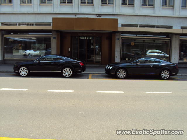 Bentley Continental spotted in Geneve, Switzerland