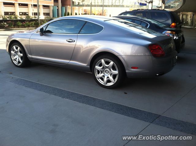 Bentley Continental spotted in Indianapolis, Indiana