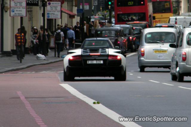 Lamborghini Murcielago spotted in London, United Kingdom